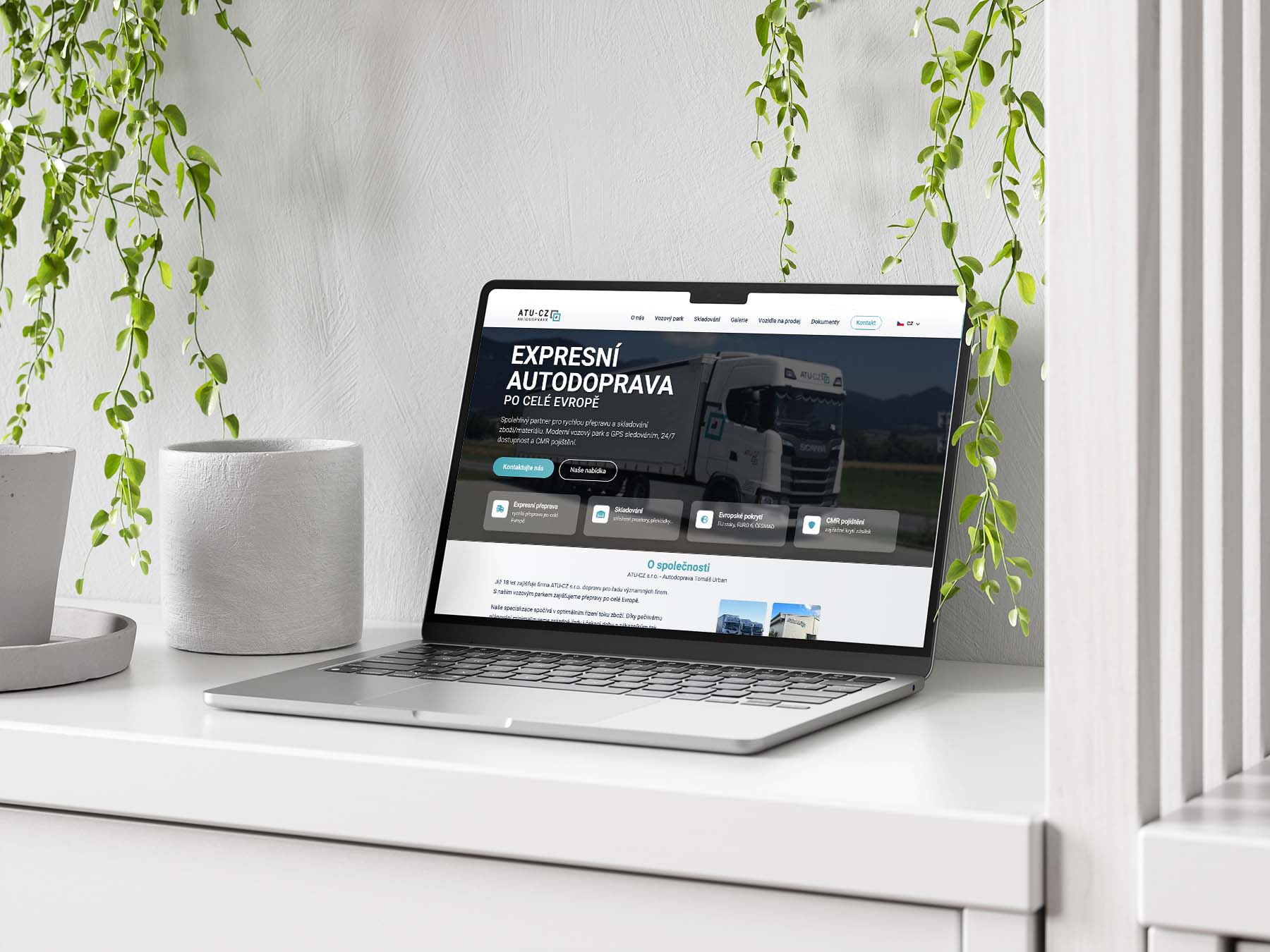 Web projekt - Autodoprava